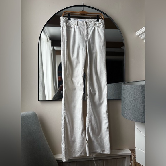 ESACADA SPORT | white high rise flare denim | size euro  38 - Picture 1 of 5